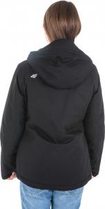 4f Kurtka narciarska damska H4Z18-KUDN004 czarna r. S 5