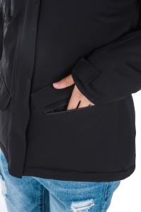 4f Kurtka narciarska damska H4Z18-KUDN004 czarna r. S 8