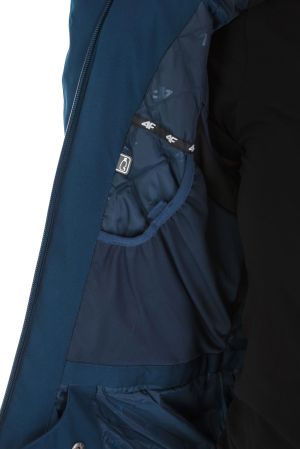 4f Kurtka narciarska damska H4Z18-KUDN008 Granatowa r. M 13