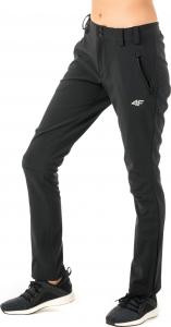 4f Spodnie damskie trekkingowe softshell czarny r. S (H4Z18-SPDT001) 4
