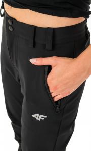 4f Spodnie damskie trekkingowe softshell czarny r. S (H4Z18-SPDT001) 7