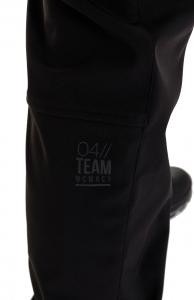 4f Spodnie męskie trekkingowe softshell H4Z18-SPMT001 czarny r. XL 8