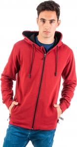 Outhorn Bluza męska Comfy Zip Hoodie czerwona r. XL 1