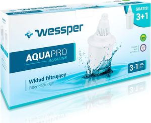 Wkład filtrujący Wessper Wkład filtrujący wessper AquaPro WES028-4-WH 1