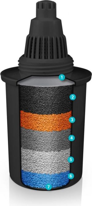 Wkład filtrujący Wessper AquaPro Alkaline Czarny 1 szt. 5