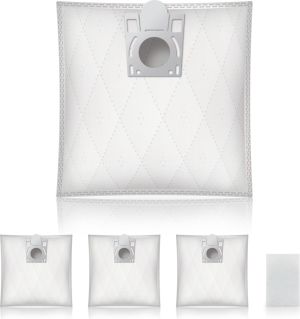 Worek do odkurzacza Wessper do Bosch Siemens - syntetyczne 4 sztuki + filtr 2