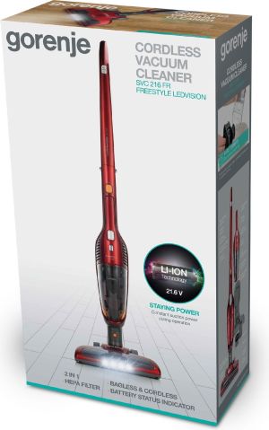 Odkurzacz pionowy Gorenje SVC216FR 3