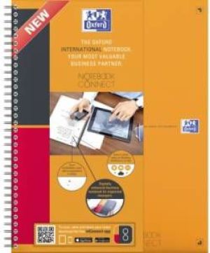 Oxford Notebook Connect Oxford International 230x297, 180k, linia (400055726) 1