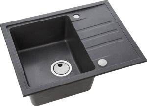 Zlewozmywak Alveus Intermezzo 30 beton 81 (62x48) z syfonem manualnym 4