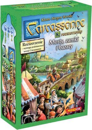 Bard Dodatek do gry Carcassonne: Mosty, zamki i bazary (II Edycja) 1