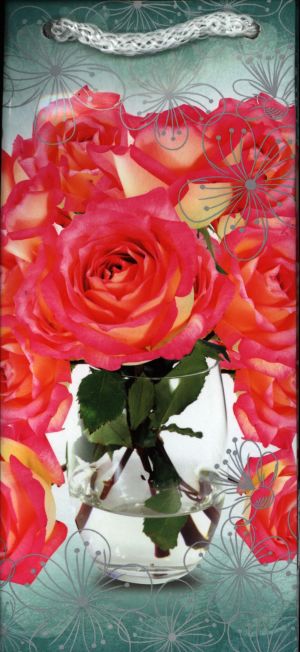 Paw Torebka prezentowa T-7L 10szt. mix 10x22x6cm 2