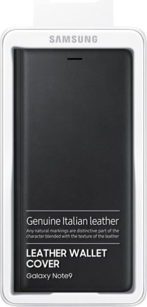 Samsung Leather View Cover do Samsung Galaxy Note 9 czarne (EF-WN960LBEGWW) 5