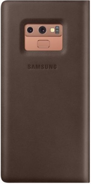 Samsung Leather View Cover do Samsung Galaxy Note 9 brązowe (EF-WN960LAEGWW) 2