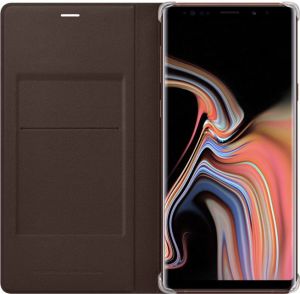Samsung Leather View Cover do Samsung Galaxy Note 9 brązowe (EF-WN960LAEGWW) 3