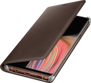 Samsung Leather View Cover do Samsung Galaxy Note 9 brązowe (EF-WN960LAEGWW) 4