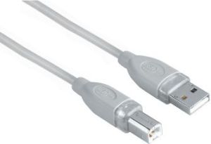 Kabel USB Hama USB-A - USB-B 3 m Szary (AA5022) 1