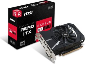 Karta graficzna MSI Radeon RX 550 AERO ITX 4G OC, 4GB, DDR5 DL-DVI-D/HDMI/DP/ATX/ (RX 550 AERO ITX 4G OC) 1