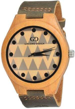 Zegarek Giacomo Design GD08003 Bamboo Wood 1