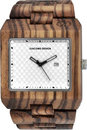Zegarek Giacomo Design Drewniany męski GD08502 1