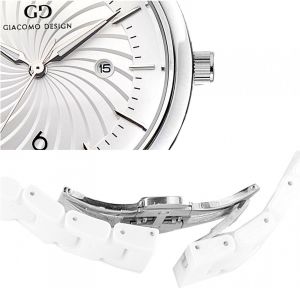 Zegarek Giacomo Design Ceramiczny damski GD10002 4