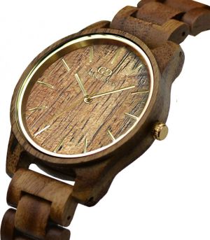 Zegarek Giacomo Design Drewniany damski GD08204 2