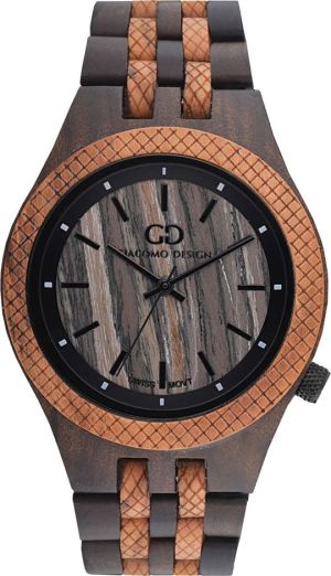 Zegarek Giacomo Design Drewniany męski GD08904 1