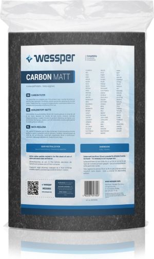 Wessper CarbonMatt uniwersalna mata węglowa do okapu 2