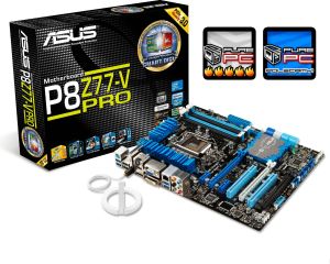 Płyta główna Asus P8Z77-V PRO Intel Z77 LGA 1155 (3xPCX/VGA/DZW/GLAN/SATA3/USB3/RAID/DDR3/SLI/CROSSFIRE/WIFI) 1