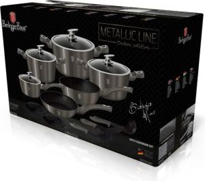 Berlinger Haus Zestaw garnków Metallic 15 elementów (BH/1223) 2