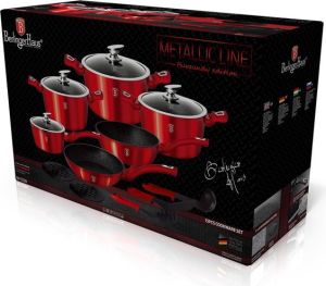 Berlinger Haus Zestaw garnków Metallic 15 elementów (BH/1226) 2