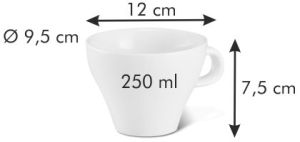 Tescoma Filiżanka do herbaty ALL FIT ONE, Slim   (387544.00) - 8595028487985 2