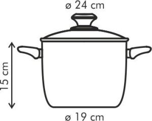 Tescoma Garnek Presto wysoki 24cm (594524.00) 2