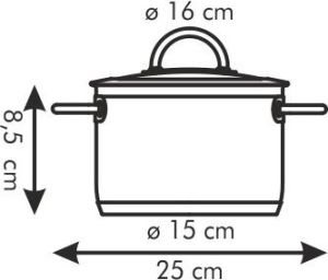 Tescoma Garnek Vision 2L 16cm (779016.00) 2