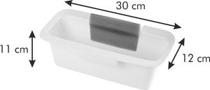 Kosz na śmieci Tescoma szafkowy biały (900681.00) 2