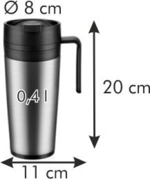 Tescoma Kubek termiczny Constant nierdzewny 0.4 l 5