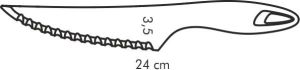 Tescoma Nóż do sałaty PRESTO, mały (420625.00) 2