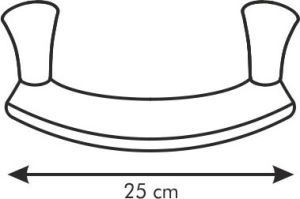 Tescoma Nóż półokrągły do siekania SONIC 25 cm (862064.00) 2