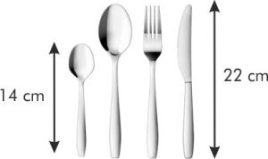 Tescoma Sztućce NICOLE, zestaw 24 szt. (391580.00) 3