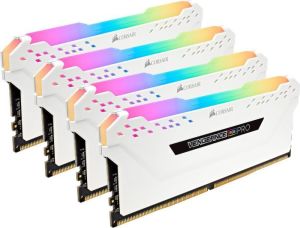 Pamięć Corsair Vengeance RGB PRO, DDR4, 32 GB, 3600MHz, CL18 (CMW32GX4M4C3600C18W) 3
