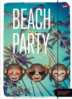 St. Majewski Teczka z gumką A4 mix II Emoji 2