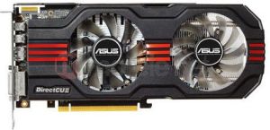 Karta graficzna Asus Radeon HD7850 2048MB DDR5/256bit DVI/HDMI/DP PCI-E (860/4800) (wentylator DirectCU II) (HD7850-DC2-2GD5) 2
