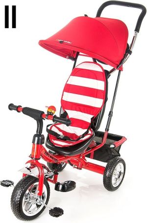 KidzMotion Rowerek trójkołowy Tobi Junior czerwony 3