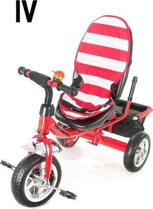 KidzMotion Rowerek trójkołowy Tobi Junior czerwony 5