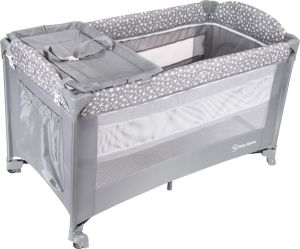 Moby-system Łóżeczko Happy Traveller BASIC PLUS - Szare 7