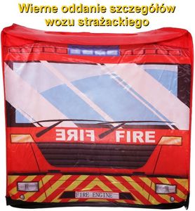 iPLAY PLAC ZABAW NAMIOT WÓZ STRAŻACKI 3