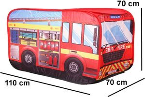 iPLAY PLAC ZABAW NAMIOT WÓZ STRAŻACKI 4