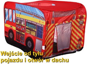 iPLAY PLAC ZABAW NAMIOT WÓZ STRAŻACKI 5