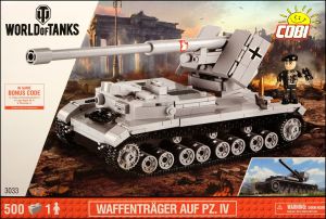 Cobi Czołg World of Tanks Waffentrager Auf PZ. (3033) 1