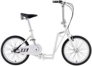The-sliders Lite White gustowny i komfortowy, składany rower, hulajnoga 2w1 1