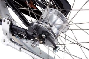 The-sliders Metro White gustowny i komfortowy, składany rower, hulajnoga 2w1 10